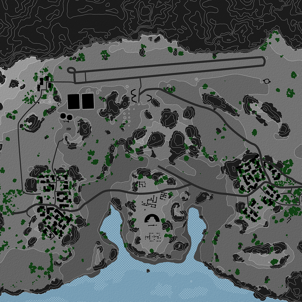Airfield - Overhead Map No Labels