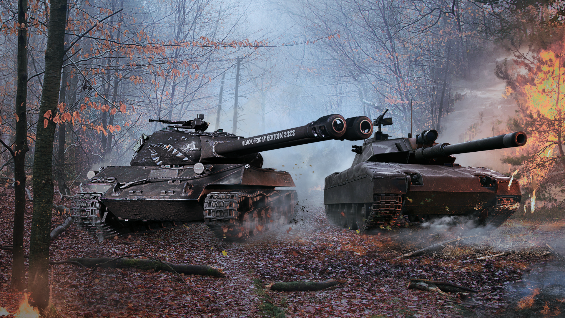 Black Tanks 2023 Rendered Image