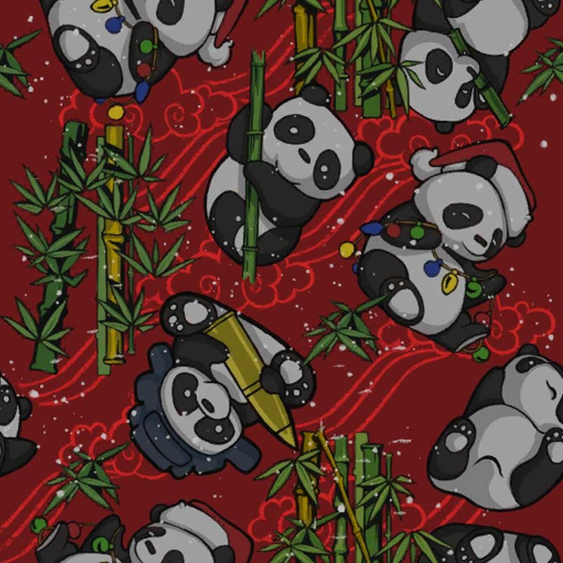 Camo - Panda Holiday