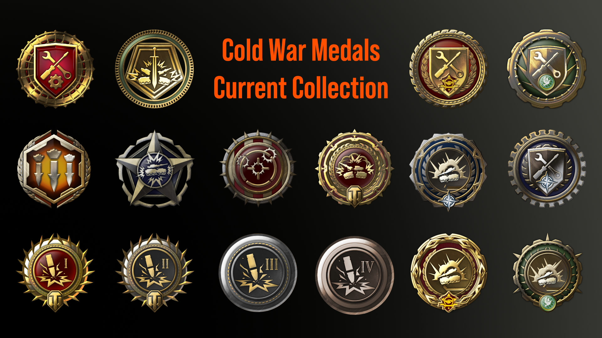 Cold War Medals Current