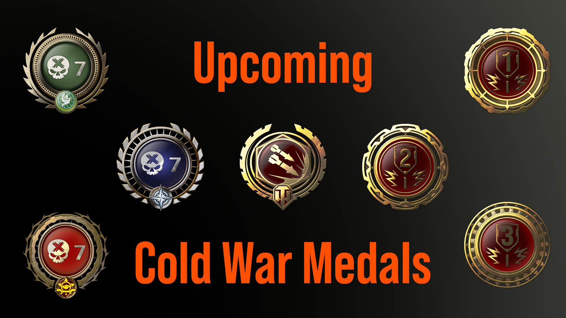 Cold War Medals Upcoming