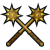 Crossed Mace emblem_5023