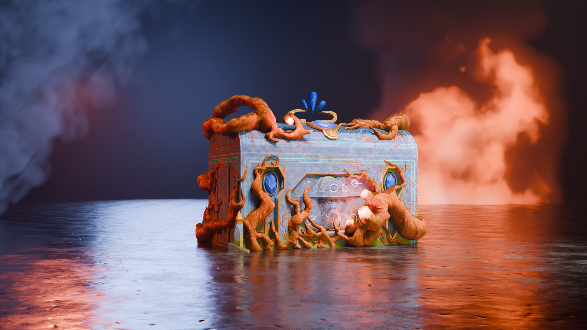 Dark Realm War Chest Art
