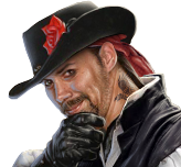 Dashing Capn Raven 2D Standard Commander