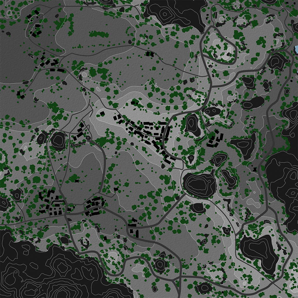 Dragon Ridge - Overhead Map No Labels