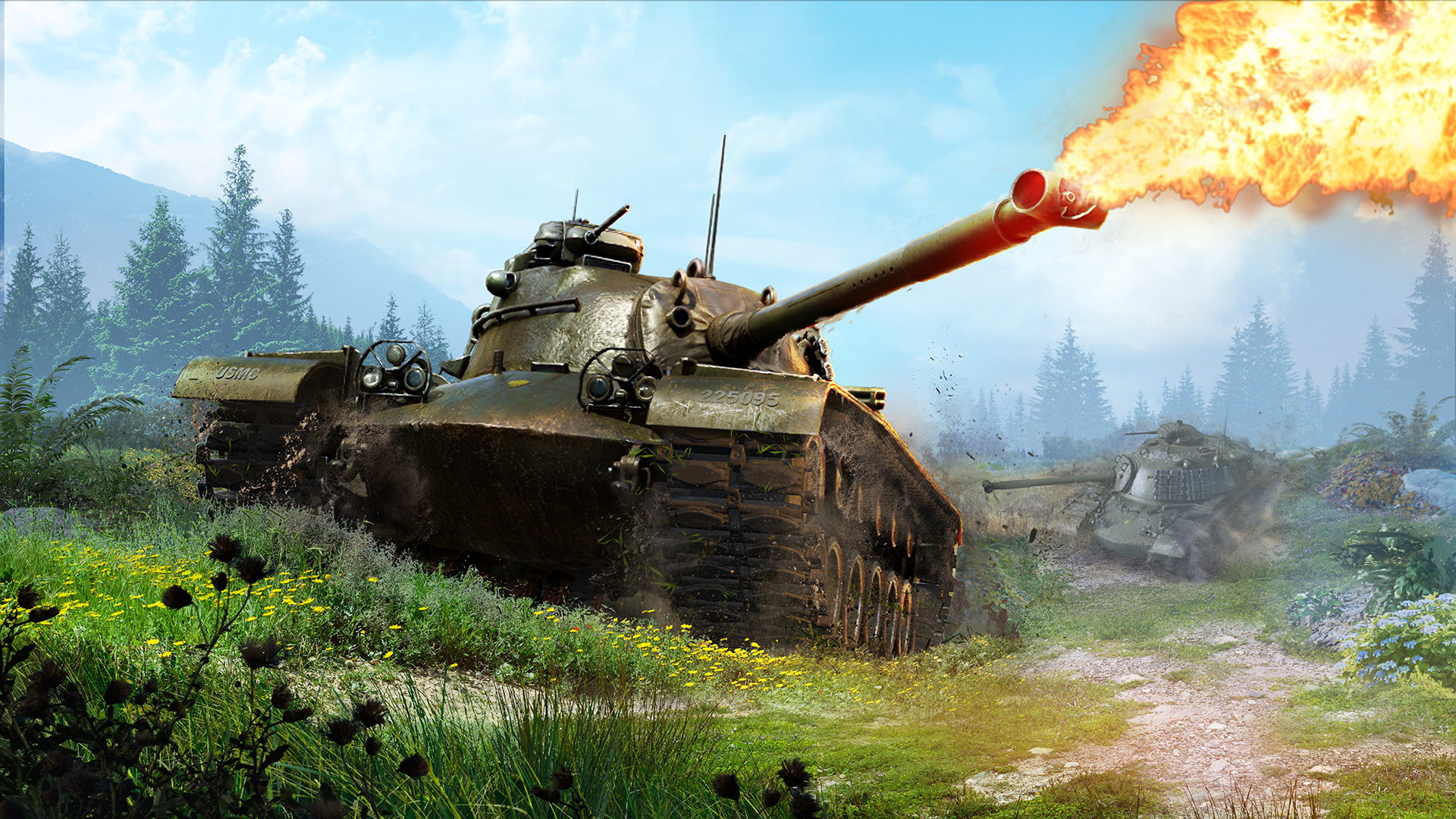 Flames of War Key Art - Blue Sky