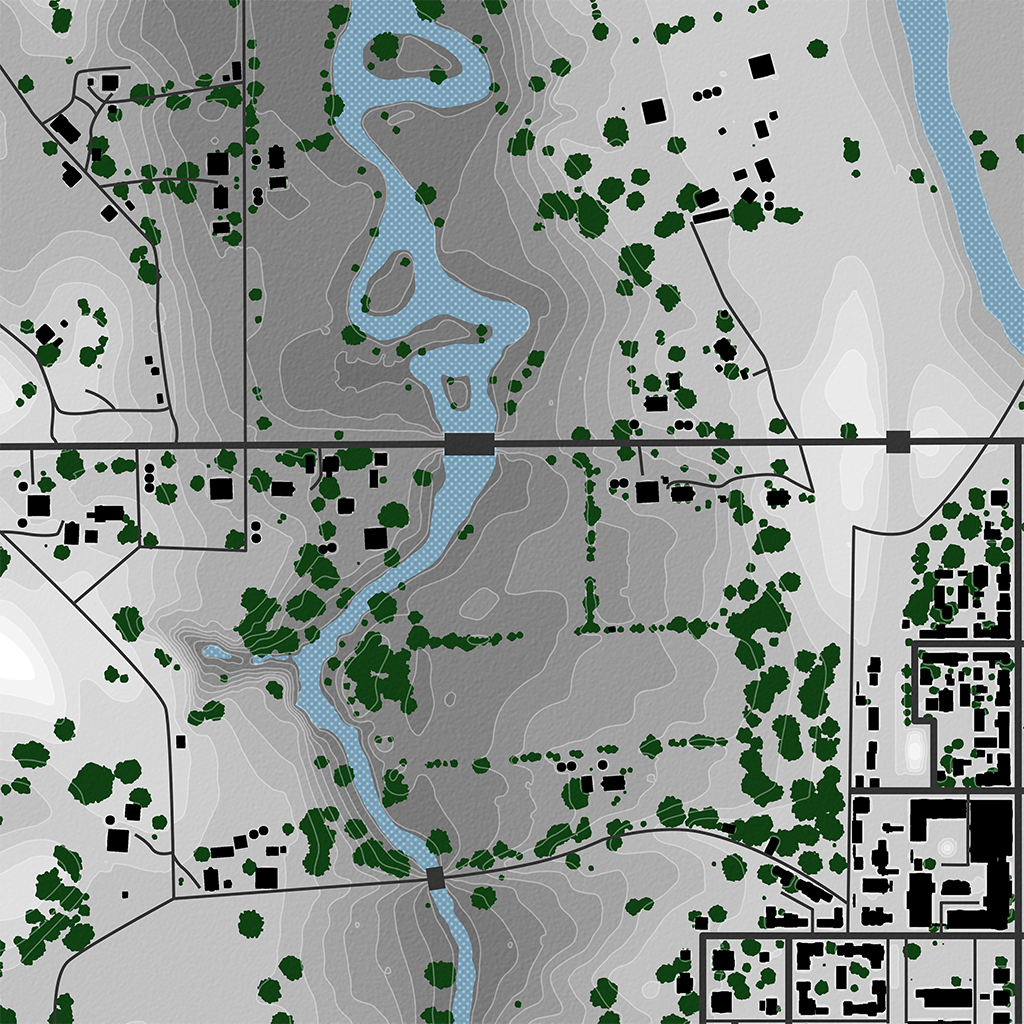 Highway - Overhead Map No Labels