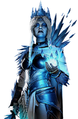 Ice Queen 3D Hero Commander - Transparent