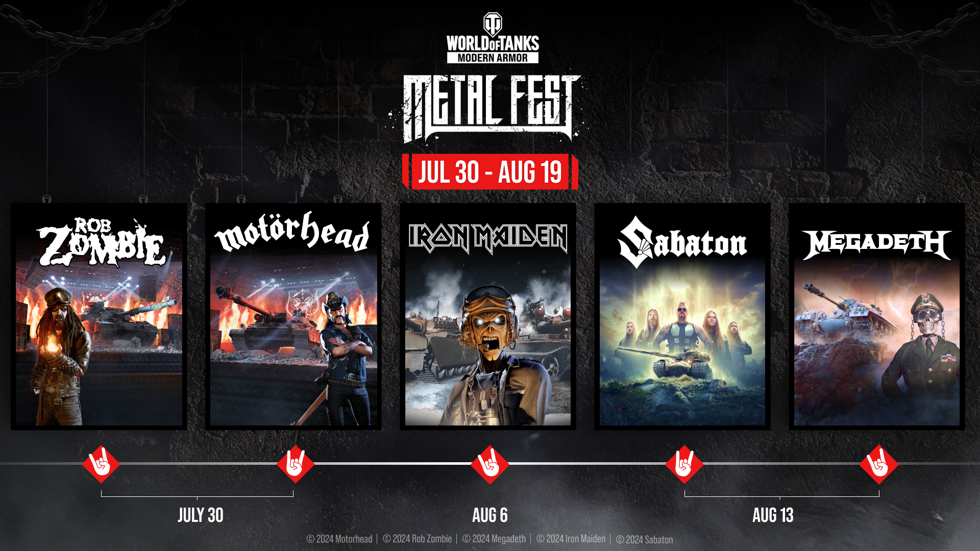 Metal Fest 2024 Roadmap