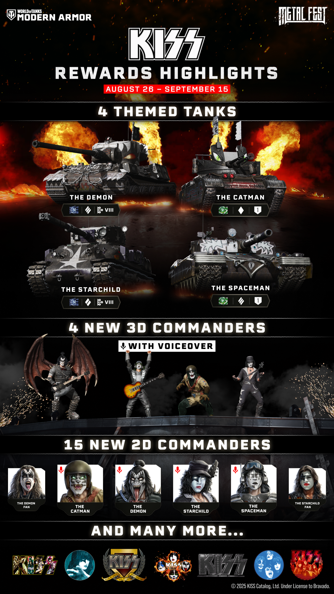 Metal Fest 2025 Rewards Infographic