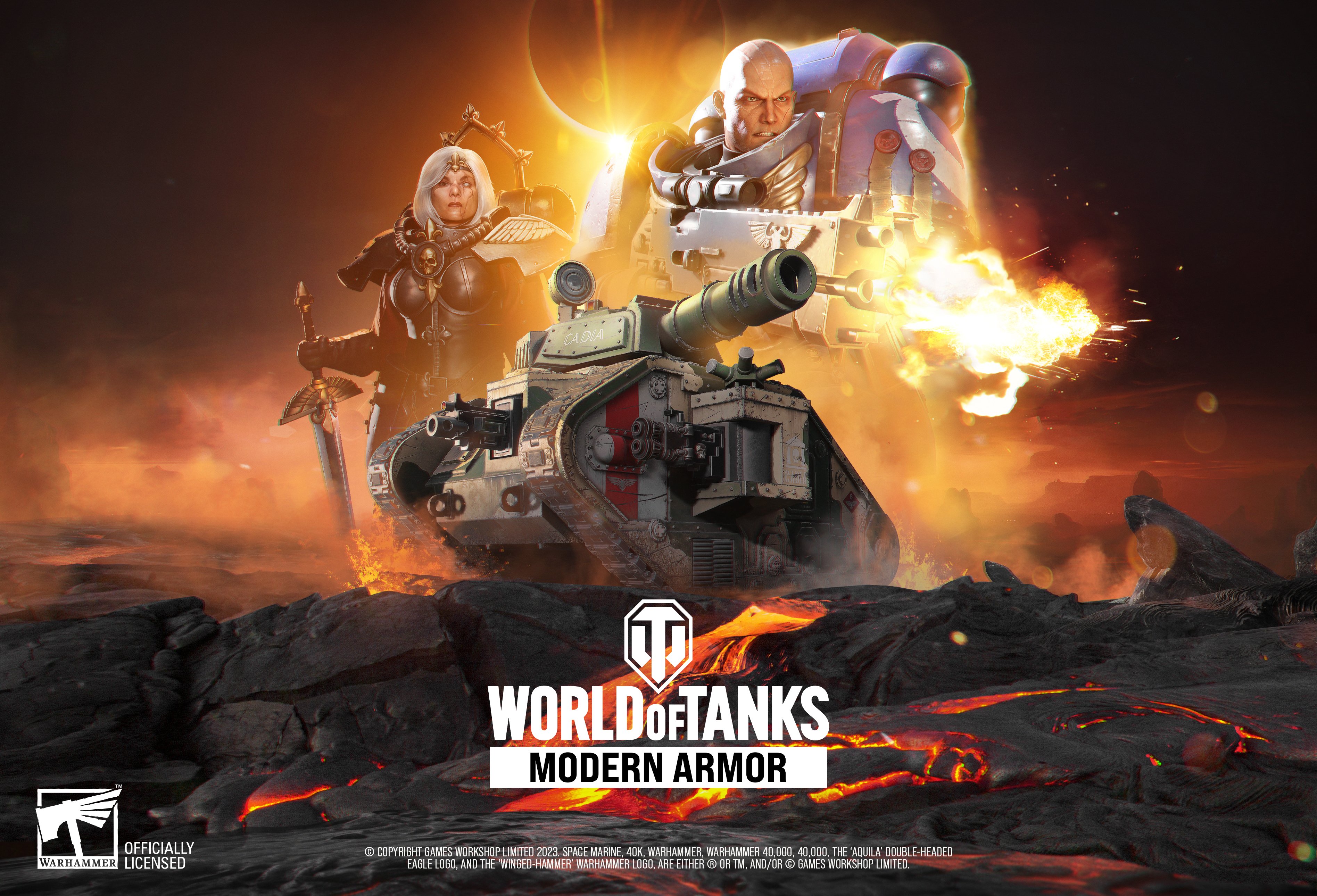 Warhammer 40 000 врывается в World of Tanks Modern Armor