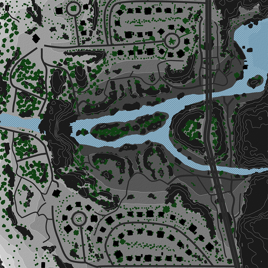 Liberty Falls - Overhead Map No Labels