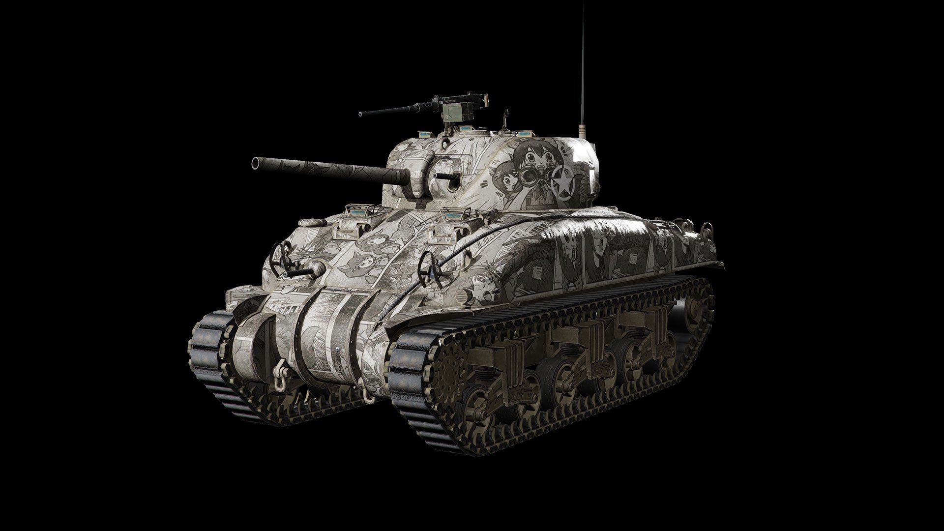 M4 Sherman with Cat Ladies Camo