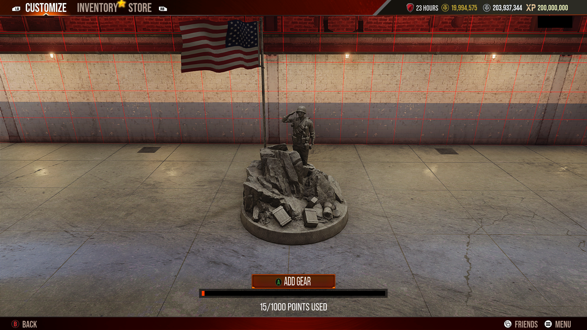 Memorial Day Garage Gear - Memorial Day Statue Screenshot