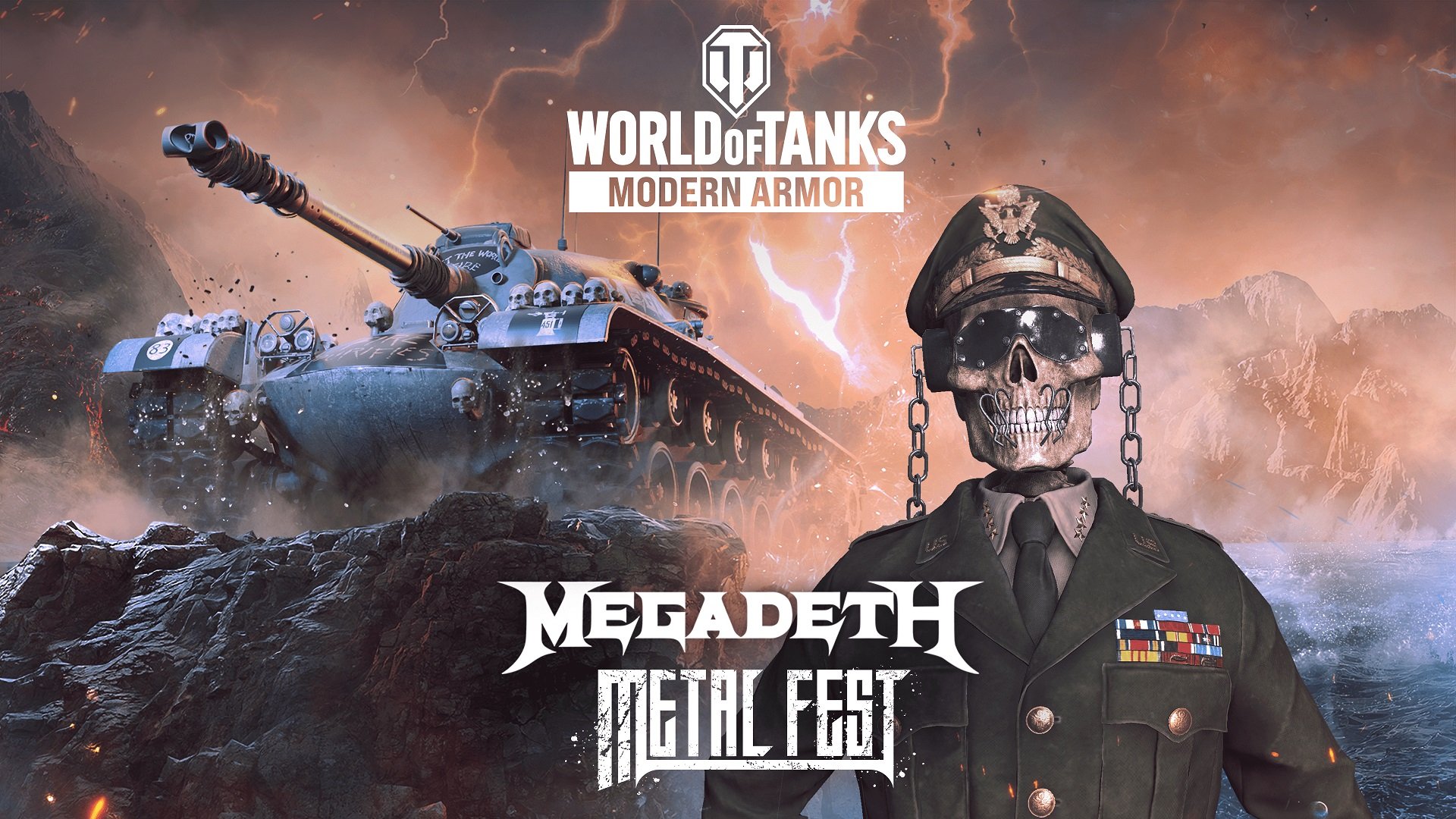 Megadeth Heads to Wargaming's Metal Fest!