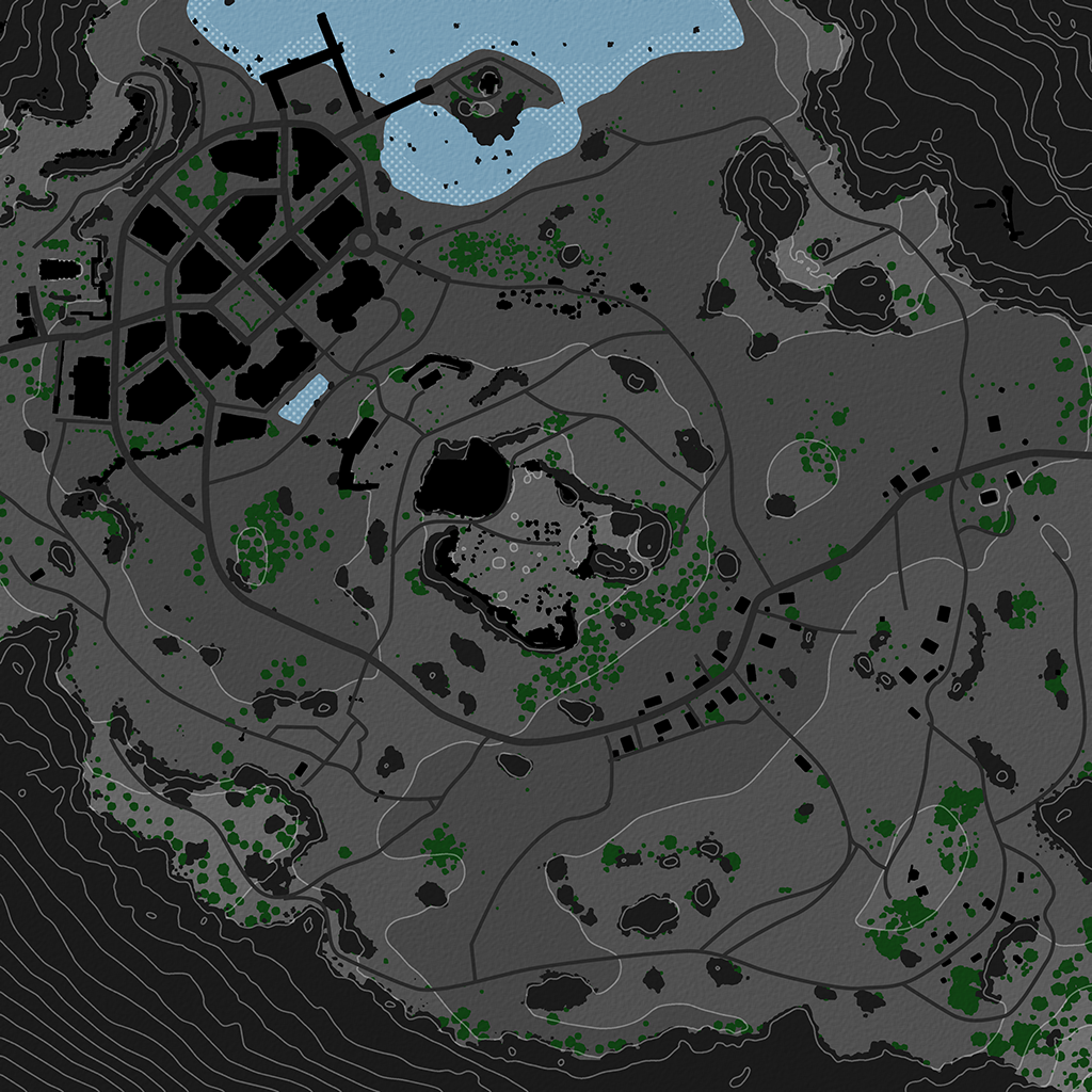 Nebelburg - Overhead Map No Labels
