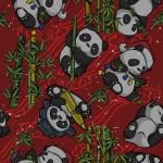 Panda Holiday Camo Pattern Resized