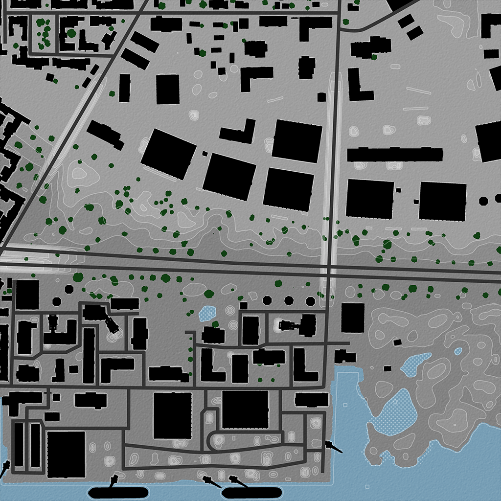 Port - Overhead Map No Labels