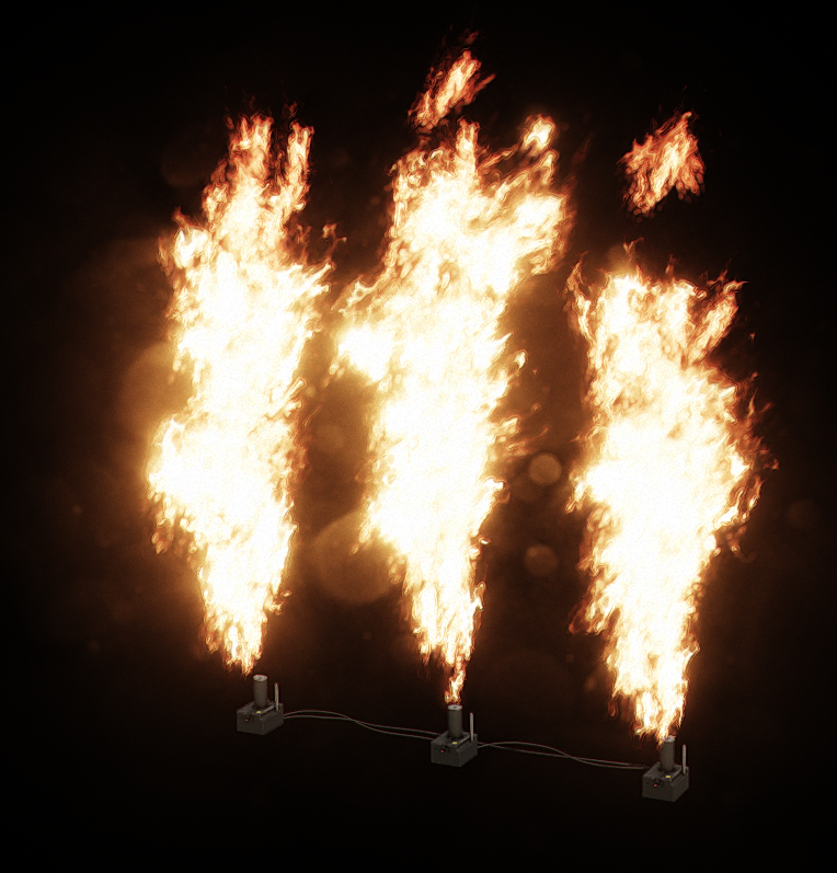 Pyrotechnics Flames Garage Gear