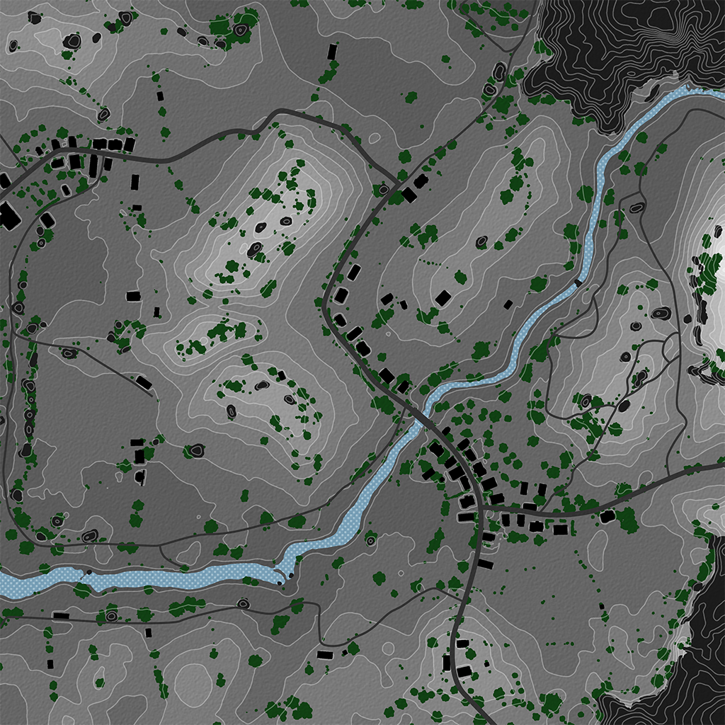 Redshire - Overhead Map No Labels