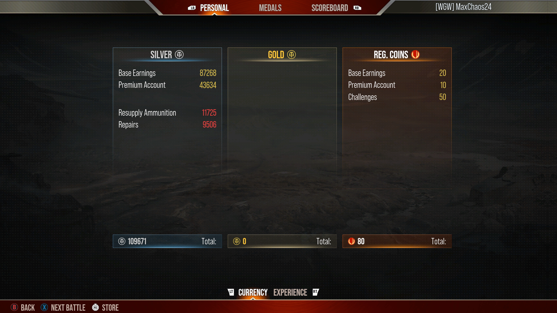 Regiments - Detailed Earnings 1 Updated