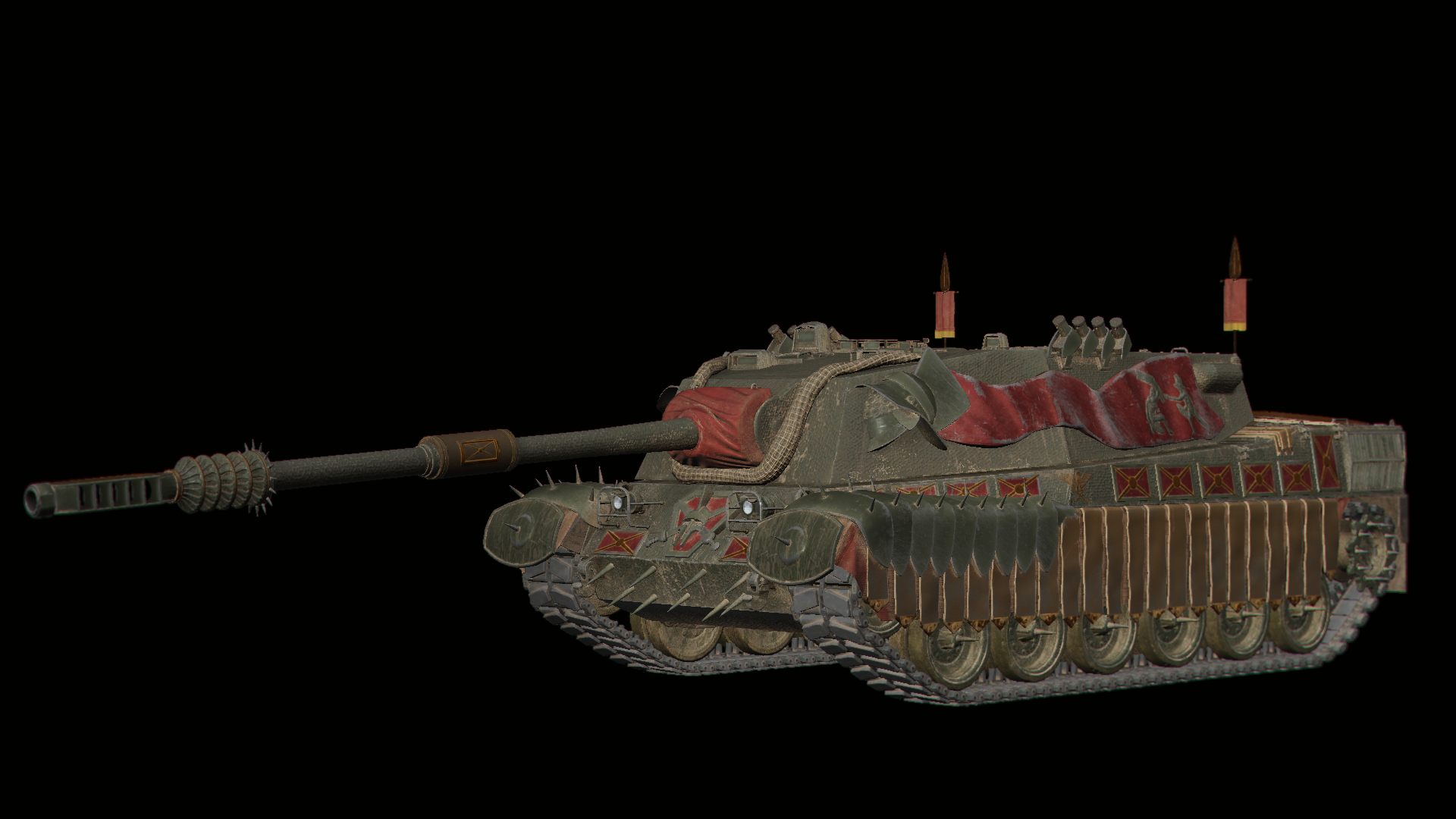 World of Tanks ST - A43 Black Prince - full stats 