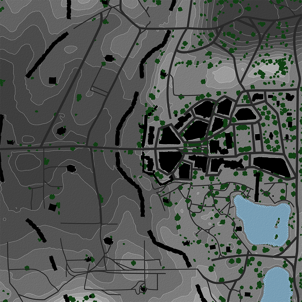 Siegfried Line - Overhead Map No Labels
