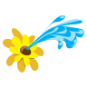 Squirting Flower emblem
