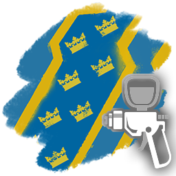 Sweden Patriotic 24 Camo Icon
