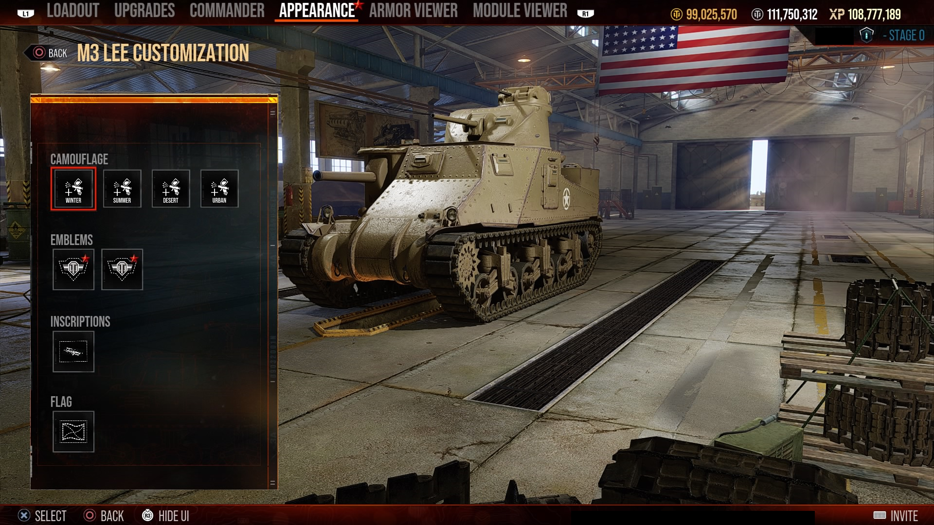 Tank Customization - Appearance