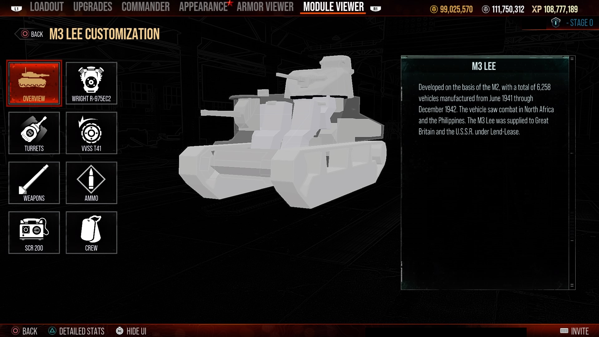 Tank Customization - Module Viewer