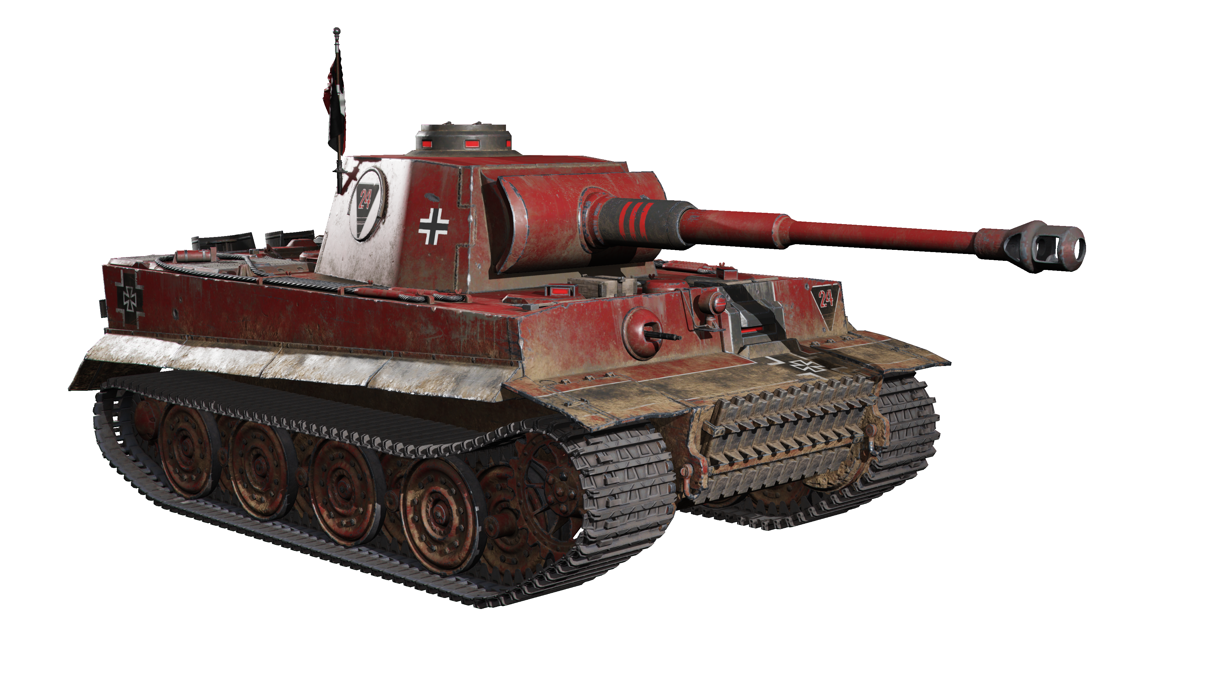 Tiger I Hero Skin - Red Tiger