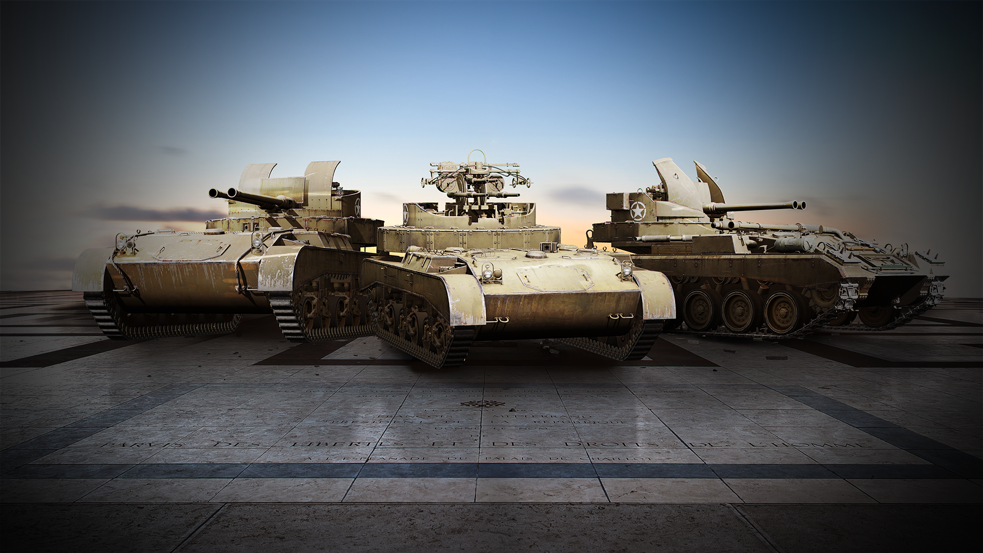 US Autocannon Light Tanks Tech Tree Header