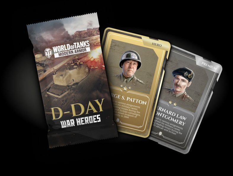 Pacchetti di carte per gli eroi di guerra - D-Day