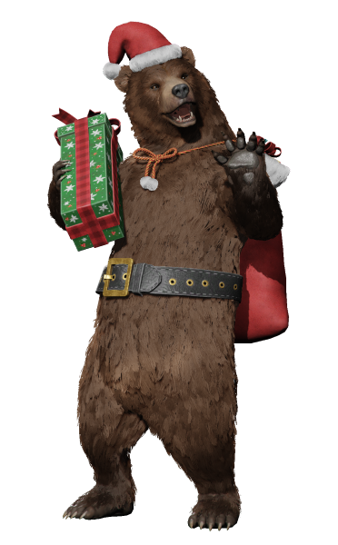 Wojtek Bear-er of Gifts 3D Hero Commander Skin - Cropped