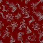 Wrapping Paper Red Camo Resized