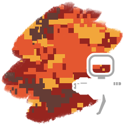 autumn digital camo set