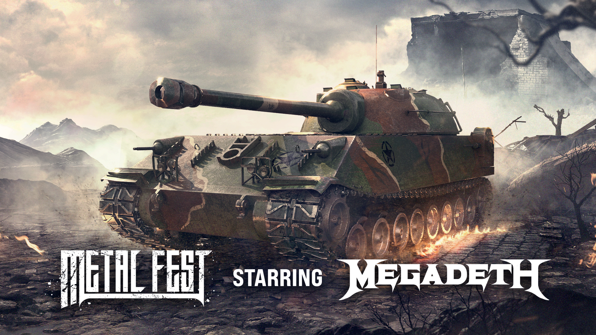 Megadeth Heads to Wargaming's Metal Fest!