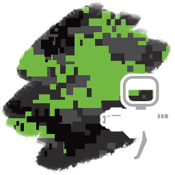 green digital camo set