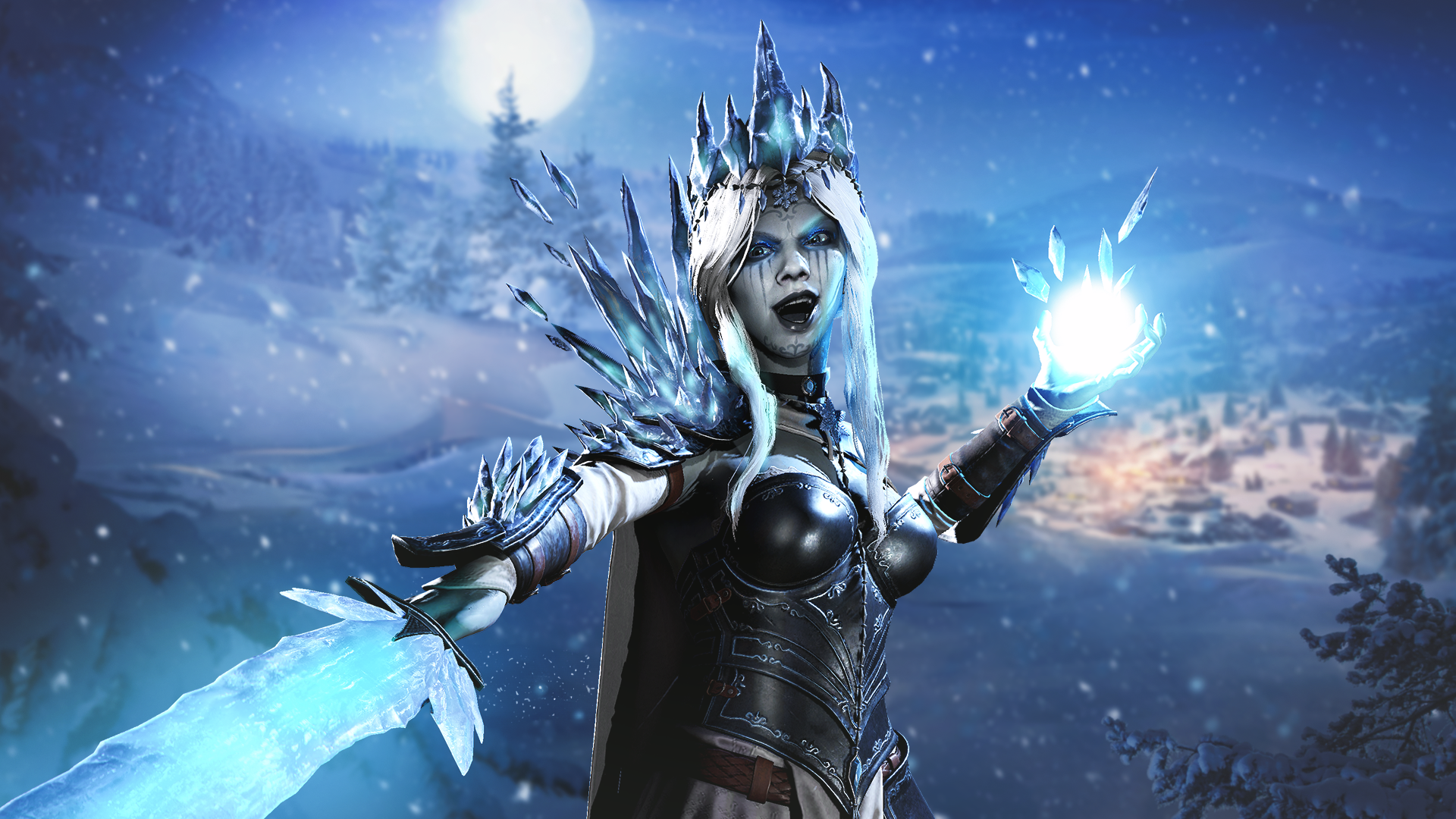 icequeen1 - Ice Queen's Curse Render