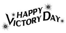 Happy Victory Day Inscription
