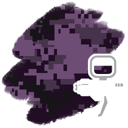 purple digital camo set