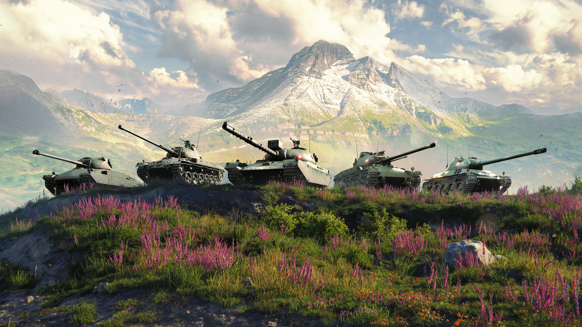 first line of swiss tanks in modern armor