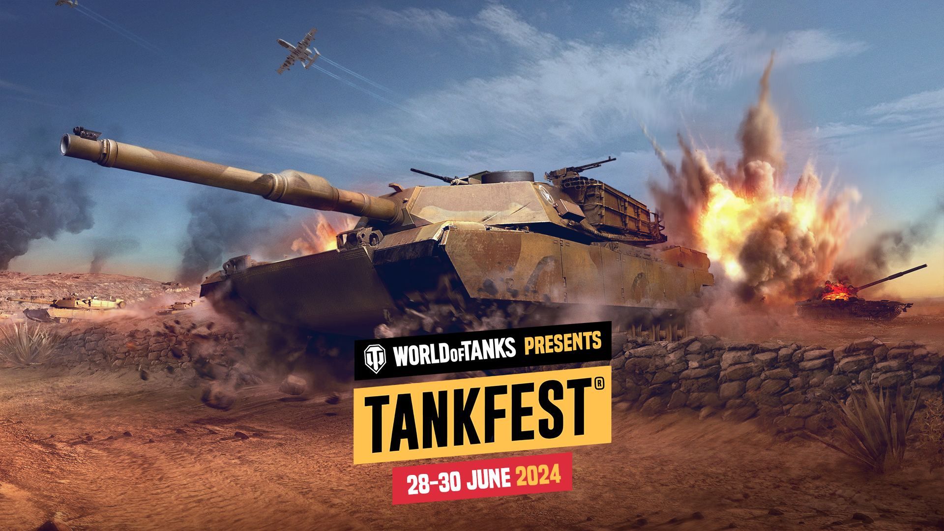 Tankfest 2024 - Player Party Header