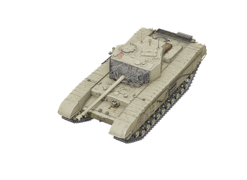 World of Tanks ST - A43 Black Prince - full stats 