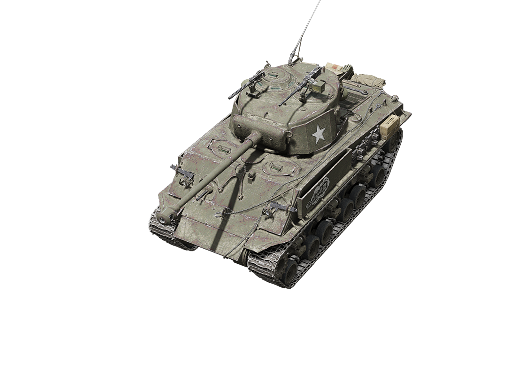 M4a3e8 Thunderbolt Vii アメリカ 戦車事典 World Of Tanks